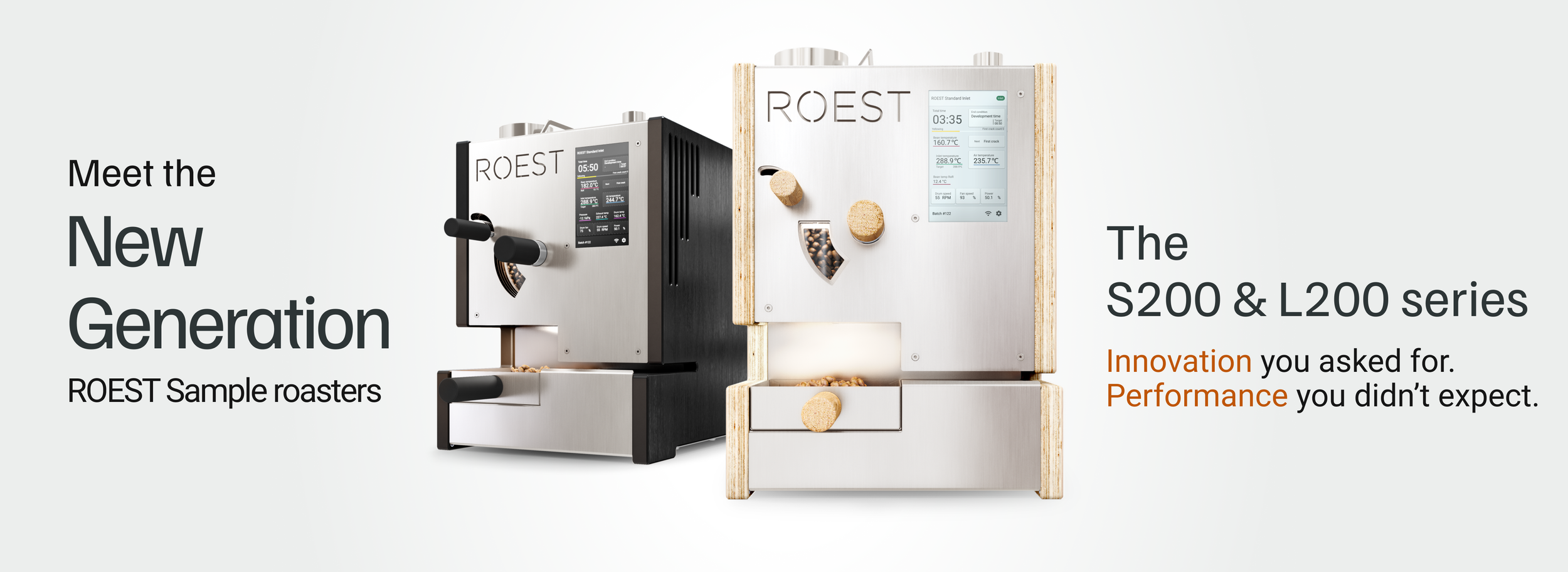 S200 & L200 Series: The New Generation of ROEST Sample Roasters